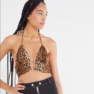 Halter crop top